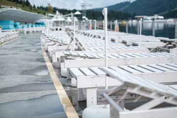 Center of the ski resort , Summer holidays