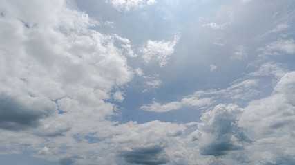 dark storm clouds with background,Dark clouds before a thunder-storm.