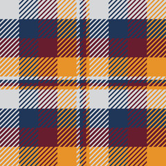 Obraz premium Plaid or tartan vector is background or texture in many color