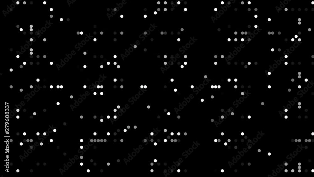 Poster beautiful cpu. moving electrons on tracks and digital data. animation processor elements flashes. di