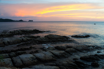 Beach sunset 