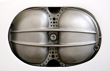 Ventildeckel Motorradmotor