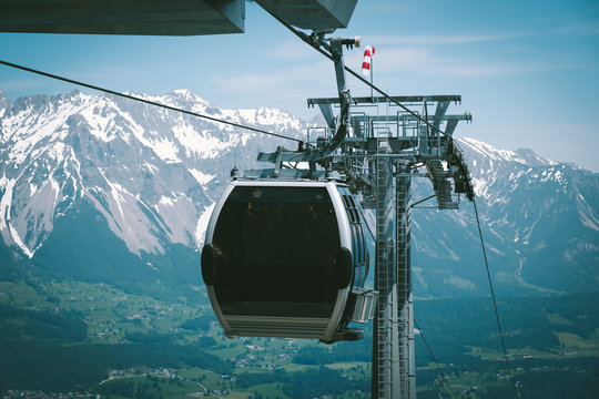 Kabine einer Seilbahn