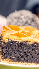 Hungarian sweets of dessert served on a plate