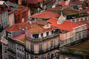 Old roofs of Porto