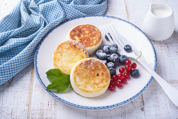 Cottage cheese pancakes