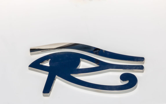 Oeil gauche de Horus dieu &eacute;gyptien symbole de l'Egypte pharaonique oeil oudjat de Horus pour la protection divine
