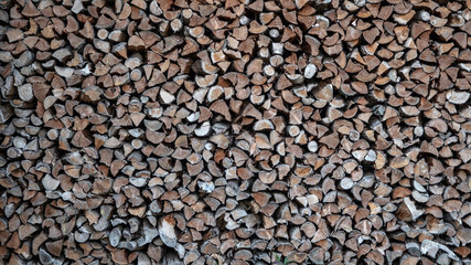 firewood as wallpaper