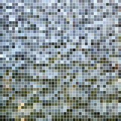 abstract vector square pixel mosaic background