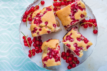 ciasto z porzeczkami