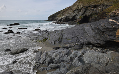 Tregardock Beach Cornwall England
