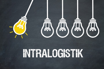 Fototapeta premium Intralogistik