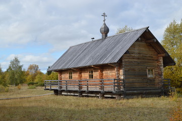 old wooden barn