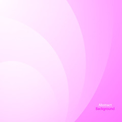 Pink color and white color background abstract art vector 