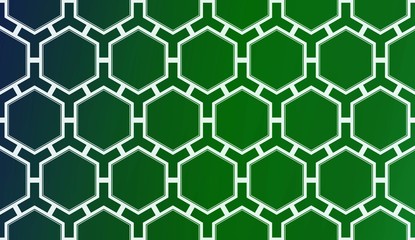 Modern Pattern With Curved Line. Geometric Elements. Blurred Gradient Background. Design For Screen, Presentation, Wallpaper. Holiday Object. Vector Illustration