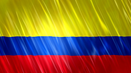 Fototapeta premium Colombia Flag