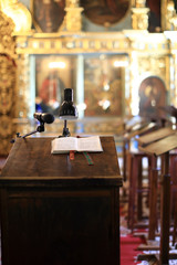 Details of choir in Church