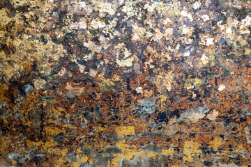 Thai tradition cover statue of Buddha with gold leaf