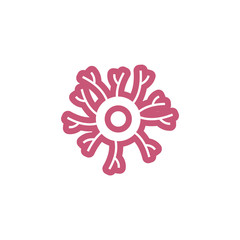 Organs logo concept vector template. Internal Organs Related Vector Line Icons. Contains such Icons as Human anatomy. Editable Stroke.