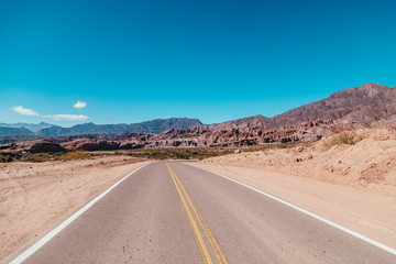 landscapes of Argentine routes