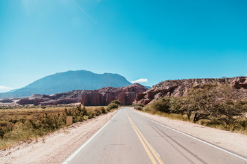landscapes of Argentine routes