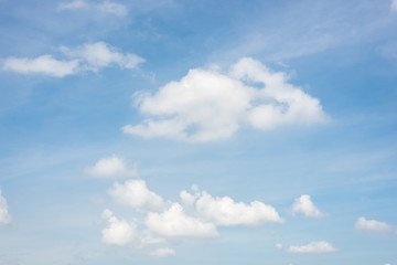 clouds on blue sky