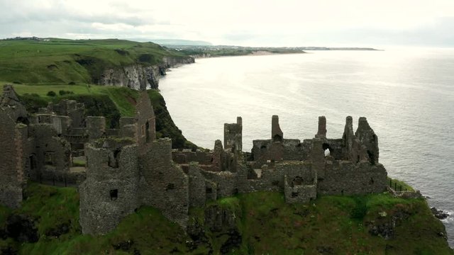 Dunluce castle Portrush Northern Ireland UK