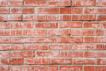 Obraz premium red brick wall background