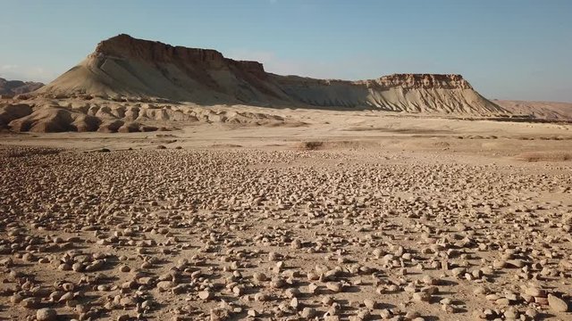Mount Zin Flight View Flying Close to the ground at Mount Zin The desert of Israel