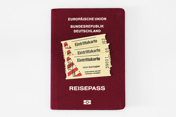Eintrittskarte nach Europa