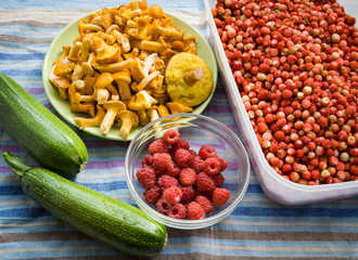 Forest berries - healthy nature food