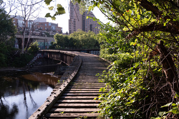 Fototapeta premium Railway Bridge Minneapolis