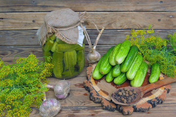 spin cucumbers for the winter