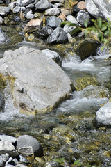 Naklejka na ściany i meble Creek over Rocks