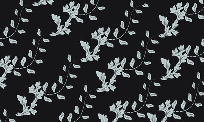 Fototapeta premium Seamless Batik Pattern. Able to Repeat For Textile Printing