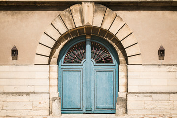 door in an old house