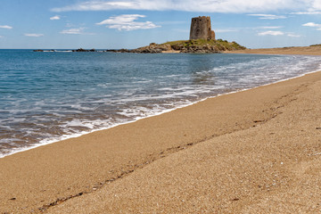 Spanish Tower - Torre di Bari - Sardinia, Italy