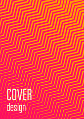 Cool cover template set. Minimal trendy vector with halftone gradients. Geometric cool cover template for flyer, poster, brochure and invitation. Minimalistic colorful shapes. Abstract illustration.