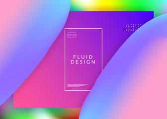 Landing page. Vivid gradient mesh. Holographic 3d backdrop with modern trendy blend. Cosmic banner, ui composition. Landing page with liquid dynamic elements and fluid shapes.