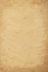 Old vintage brown paper parchment background