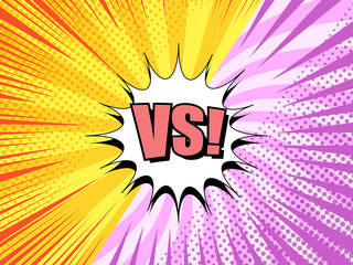 Comic explosive fight background