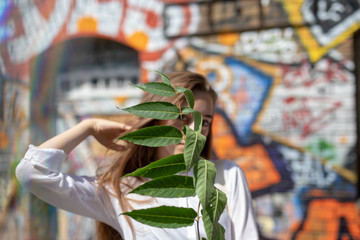 a girl in dreams of berlin city