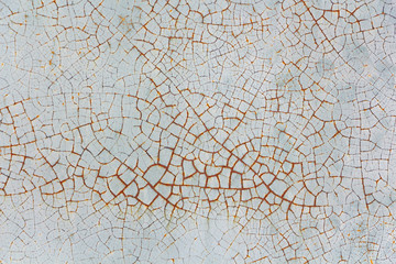 old cracked paint on the wall. texture vintage.