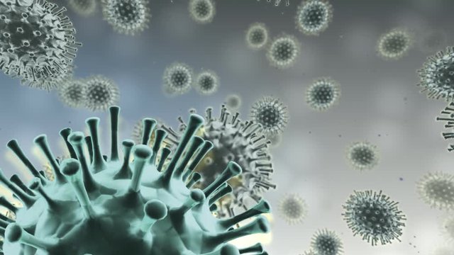 virus cell bacteria medical biology science background