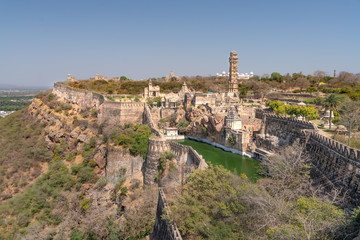 The old chitargarh fort in India