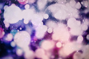 Bokeh with multi colors, Festive lights bokeh background, Defocused bokeh lights, Blurred bokeh,...