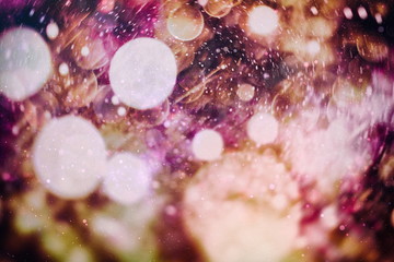 Bokeh with multi colors, Festive lights bokeh background, Defocused bokeh lights, Blurred bokeh,...