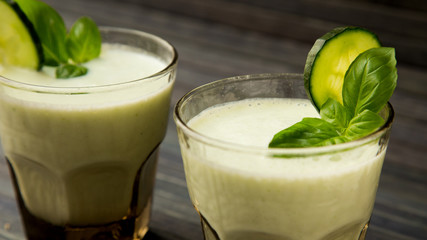 Yogurt Cucumber Summer soup
