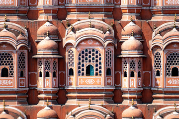 The Hawa Mahal - palace in Jaipur