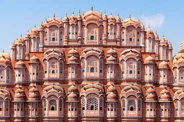 The Hawa Mahal - palace in Jaipur